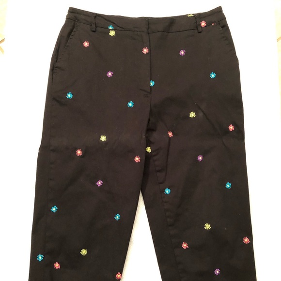 Kim Rogers Pants - KIM ROGERS CAPRI BLACK JEANS